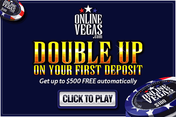 Play Roulette at OnlineVegas.com.